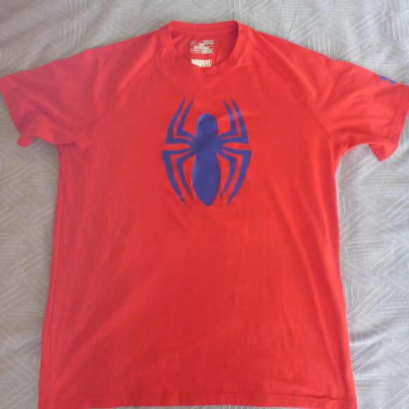 Mens Under Armour Spider Man Training Top - Picture 1 of 5